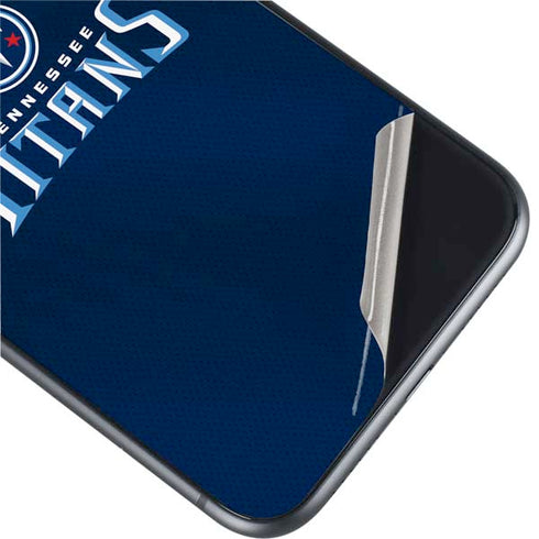 NFL Tennessee Titans Team Jersey iPhone 11 Skin
