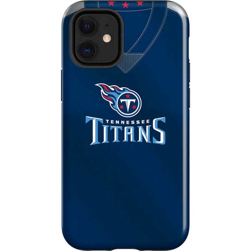 NFL Tennessee Titans Team Jersey iPhone 12 Mini Impact Case