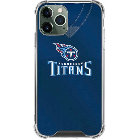 NFL Tennessee Titans Team Jersey iPhone 12 Pro Max Clear Case