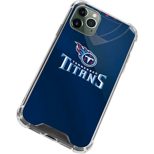 NFL Tennessee Titans Team Jersey iPhone 12 Pro Max Clear Case
