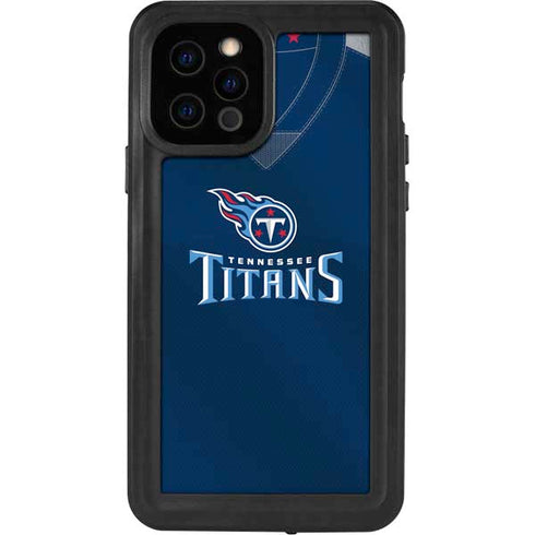 NFL Tennessee Titans Team Jersey iPhone 12 Pro Waterproof Case