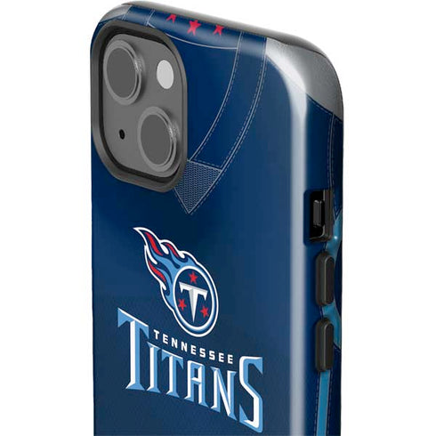 NFL Tennessee Titans Team Jersey iPhone 15 Impact Case