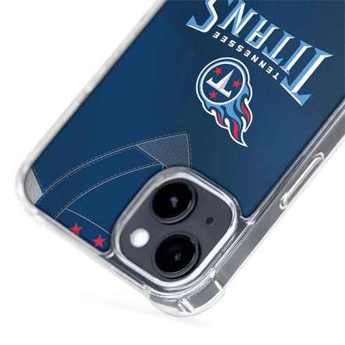 NFL Tennessee Titans Team Jersey iPhone 15 Plus MagSafe Case