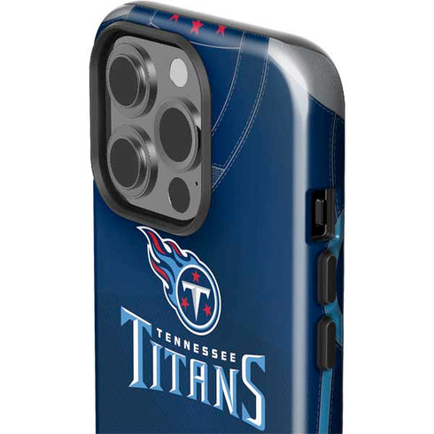 NFL Tennessee Titans Team Jersey iPhone 15 Pro Impact Case