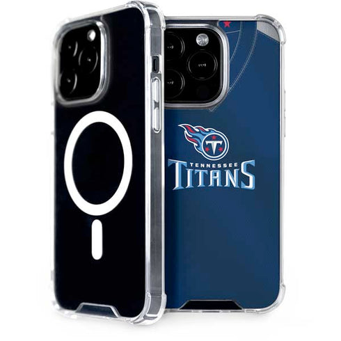 NFL Tennessee Titans Team Jersey iPhone 15 Pro MagSafe Case