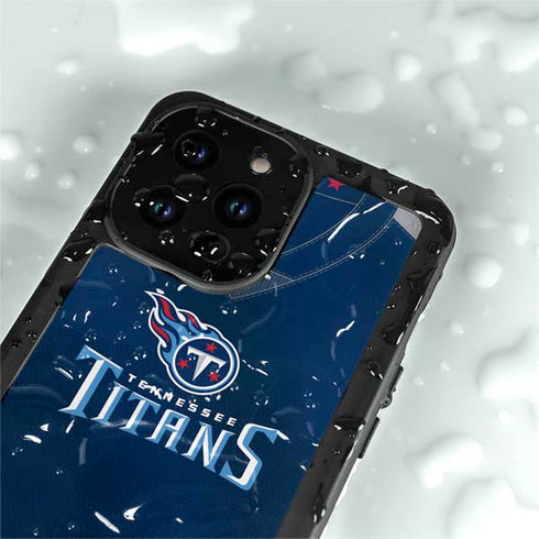 NFL Tennessee Titans Team Jersey iPhone 14 Pro Max Waterproof Case