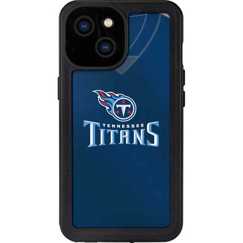 NFL Tennessee Titans Team Jersey iPhone 15 Waterproof Case