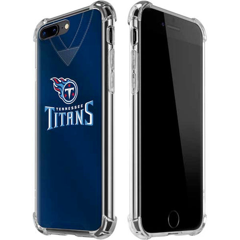 NFL Tennessee Titans Team Jersey iPhone 7/8 Plus Clear Case