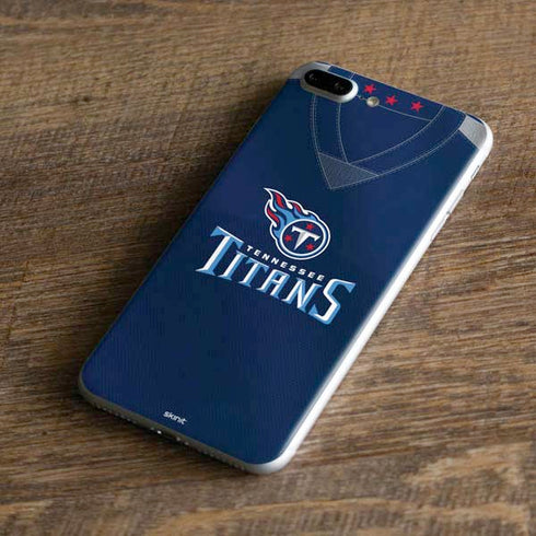 NFL Tennessee Titans Team Jersey iPhone 8 Plus Skin