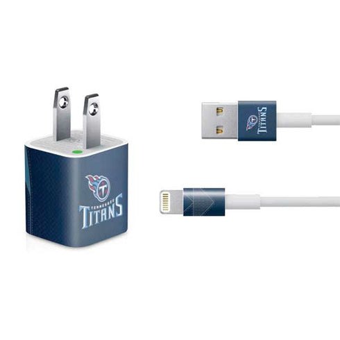 NFL Tennessee Titans Team Jersey iPhone Charger (5W USB) Skin
