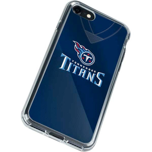 NFL Tennessee Titans Team Jersey iPhone SE (2nd & 3rd Gen) Clear Case