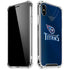 NFL Tennessee Titans Team Jersey iPhone XS Max Clear Case