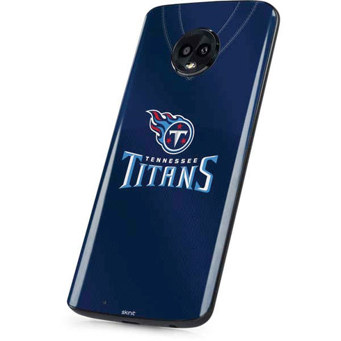 NFL Tennessee Titans Team Jersey Moto G6 Skin