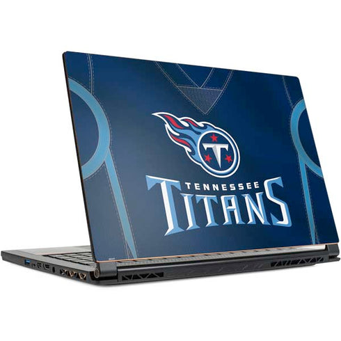 NFL Tennessee Titans Team Jersey MSI GS65 Stealth Laptop Skin