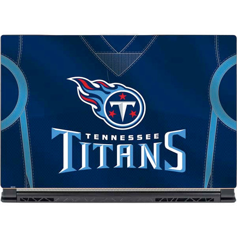 NFL Tennessee Titans Team Jersey MSI GS65 Stealth Laptop Skin