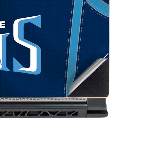 NFL Tennessee Titans Team Jersey MSI GS65 Stealth Laptop Skin