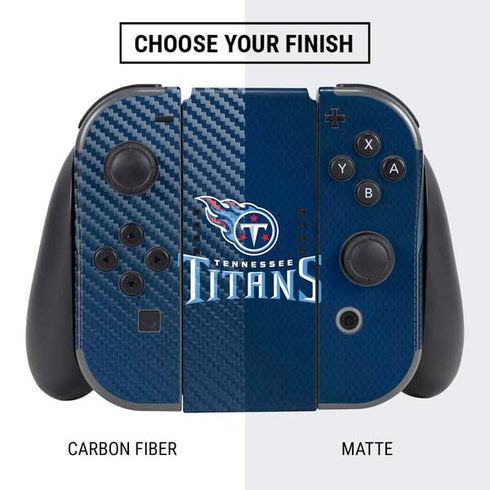 NFL Tennessee Titans Team Jersey Nintendo Switch Bundle Skin