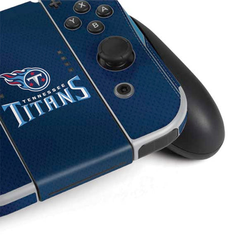 NFL Tennessee Titans Team Jersey Nintendo Switch OLED (2021) Skin