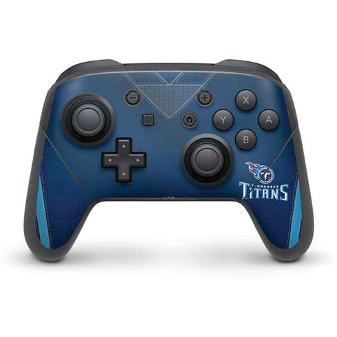 NFL Tennessee Titans Team Jersey Nintendo Switch Pro Controller Skin