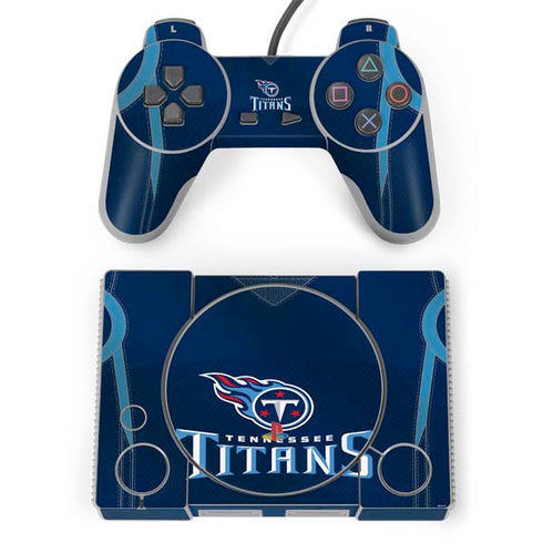 NFL Tennessee Titans Team Jersey PlayStation Classic Bundle Skin