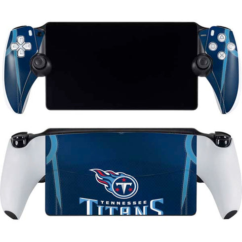 NFL Tennessee Titans Team Jersey PlayStation Portal Remote Player Skin