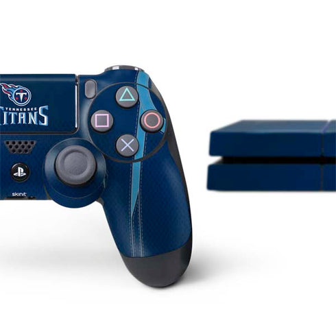NFL Tennessee Titans Team Jersey PS4 Console and Controller Bundle Skin