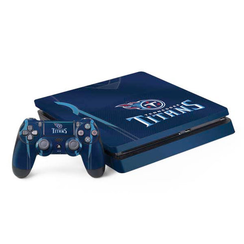 NFL Tennessee Titans Team Jersey PS4 Slim Bundle Skin