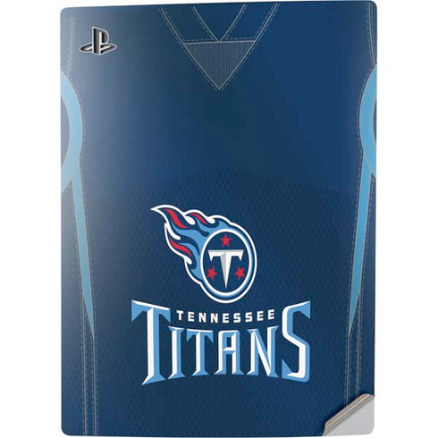 NFL Tennessee Titans Team Jersey PS5 Digital Edition Console Skin