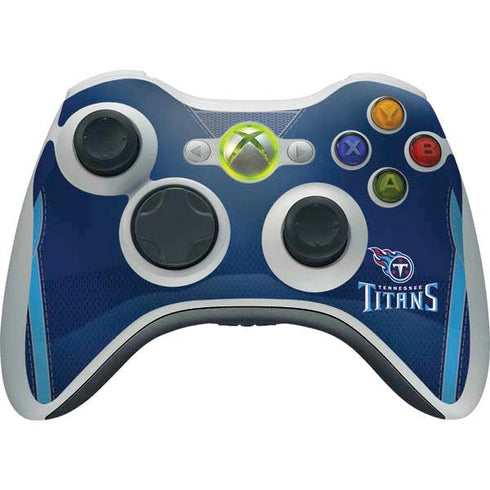 NFL Tennessee Titans Team Jersey Xbox 360 Wireless Controller Skin