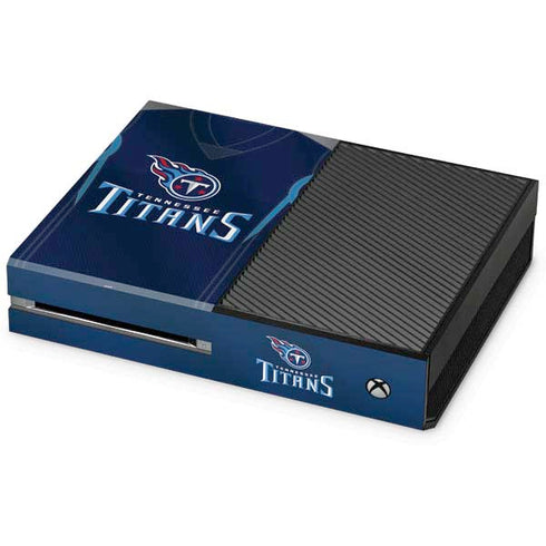 NFL Tennessee Titans Team Jersey Xbox One Console Skin