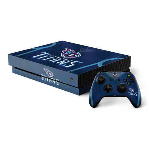 NFL Tennessee Titans Team Jersey Xbox One X Bundle Skin