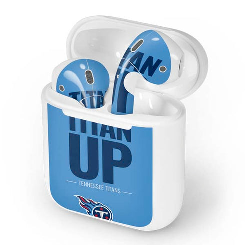 NFL Tennessee Titans Team Motto Apple AirPods Skin