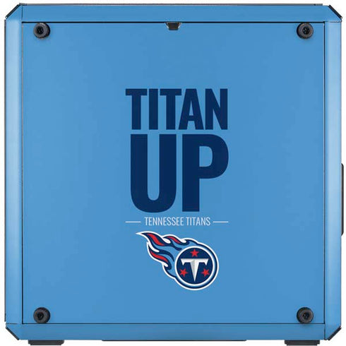 NFL Tennessee Titans Team Motto Cooler Master MasterBox Q300L Mini Tower Skin