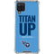 NFL Tennessee Titans Team Motto Galaxy A12 Clear Case