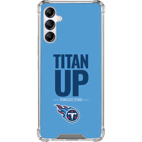 NFL Tennessee Titans Team Motto Galaxy A15 5G Clear Case