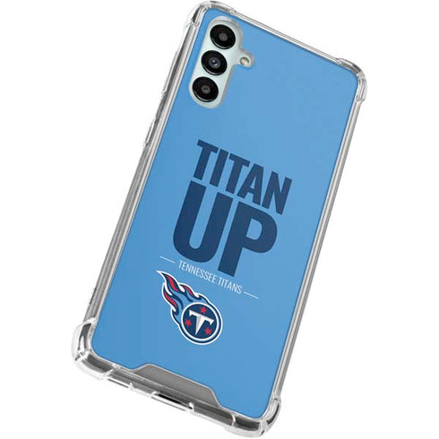 NFL Tennessee Titans Team Motto Galaxy A15 5G Clear Case