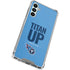 NFL Tennessee Titans Team Motto Galaxy A15 5G Clear Case