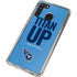 NFL Tennessee Titans Team Motto Galaxy A21 Clear Case