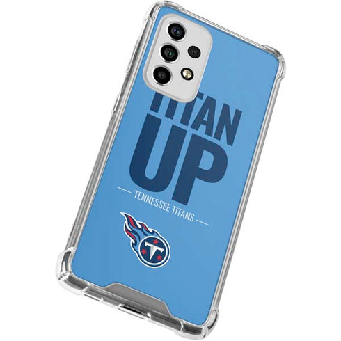 NFL Tennessee Titans Team Motto Galaxy A53 5G Clear Case