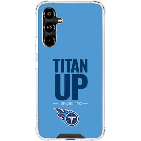 NFL Tennessee Titans Team Motto Galaxy A54 5G Clear Case