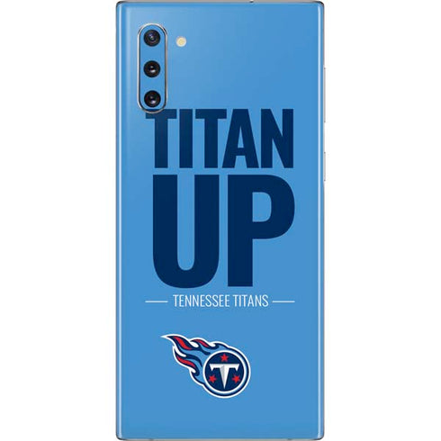 NFL Tennessee Titans Team Motto Galaxy Note 10 Skin