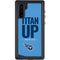 NFL Tennessee Titans Team Motto Galaxy Note 10 Waterproof Case