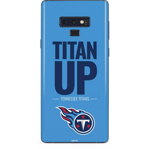 NFL Tennessee Titans Team Motto Galaxy Note 9 Skin