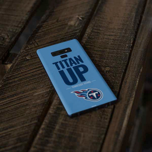 NFL Tennessee Titans Team Motto Galaxy Note 9 Skin