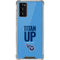 NFL Tennessee Titans Team Motto Galaxy Note20 5G Clear Case