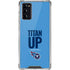 NFL Tennessee Titans Team Motto Galaxy Note20 5G Clear Case