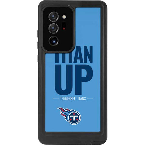 NFL Tennessee Titans Team Motto Galaxy Note20 Ultra 5G Waterproof Case