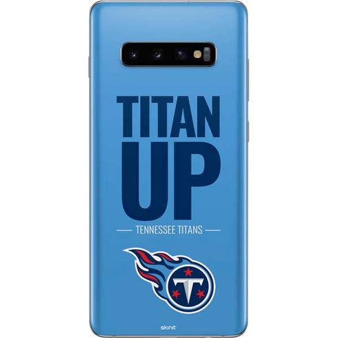 NFL Tennessee Titans Team Motto Galaxy S10 Plus Skin