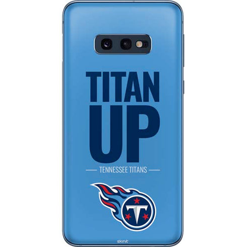 NFL Tennessee Titans Team Motto Galaxy S10e Skin