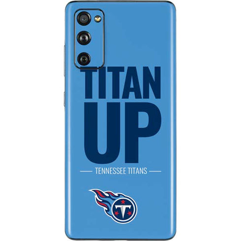 NFL Tennessee Titans Team Motto Galaxy S20 Fan Edition Skin